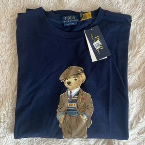 NWT Polo Bear Tee men’s size S in navy